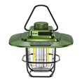 thumbnail image 1 of LED Camping Lamp Dimmable Retro Lighting with Hook for Outdoor Equipment (Black), 1 of 7