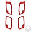 thumbnail image 3 of for Dodge for Charger 2015-2023 Real Carbon Fiber Inner Door Handle F for Ram e Trim 4pcs, 3 of 4