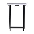 thumbnail image 2 of Linon 43001WHTSET-01-AS Tray Table Set 15.75" D x 18.9" W x 26.38" H White, 2 of 5