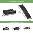 thumbnail image 2 of Folding Dog Ramp for Medium Dogs(Max load 50lbs), 61"L x 16"W Lightweight Pet Ramps, Dog Cat Ramp for SUV Car & Truck（Trucks Height Limits 24 inches), 2 of 7