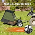 thumbnail image 3 of VEVOR Tow-Behind Lawn Sweeper 42-inch 12 cu ft Leaf Collector with Adjustable Height, 3 of 9