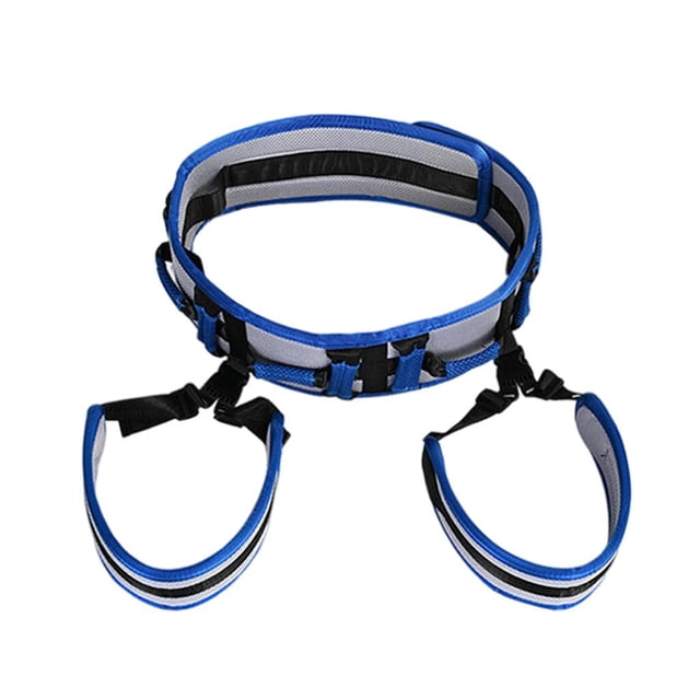 Transfer Gait Belt W/ Leg Loops Training Nursing Detachable Buckle Traction Belt for Patient Disabled , L, L
