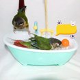 thumbnail image 3 of Automatic Circulating Bird Bath Plastic Material Durable Gentle Water Circulation Easy Clean Compact for Parrots Small Birds Indoor Outdoor, 3 of 5