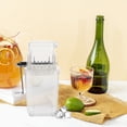 thumbnail image 4 of LOVEVER Hand-operated Ice Chipper Mini Ice Maker Ice Machine Crushed Ice Ice Crusher Fine Crushed Ice Machine, 4 of 6