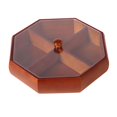 thumbnail image 2 of Divided Serving Tray Dustproof Snack Tray for Kitchen Chinese New Year Party wood handle, 2 of 8