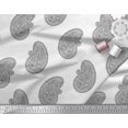 thumbnail image 3 of Soimoi Silk Fabric Paisley Block Printed Craft Fabric by The Yard 42 Inch Wide, 3 of 3