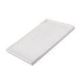 thumbnail image 3 of Plateau de Service Jetable table de Buffet de Traiteur pour BBQ Blanc 21x10 cm, 3 of 7