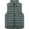 thumbnail image 1 of LinYooLi Women's Ultra Light Short Down Vest Quilted Puffer Down Vest for Fall Winter, 1 of 5