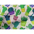 thumbnail image 5 of oneOone Cotton Poplin Fabric Leaves & Floral Block Print Sewing Fabric BTY 56 Inch Wide, 5 of 5
