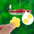 thumbnail image 3 of MasteelfCA 18 Pcs Mangeoires d'Eau Utiles pour Colibris Outil d'Alimentation pour Oiseaux en Forme de Fleur, 3 of 7