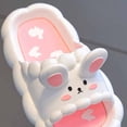 thumbnail image 4 of EGNMCR Girl's Slippers Summer Children's Shoes Three-dimensional Rabbit Indoor Non-slip Soft-soled Slippers Kid Shoes, 4 of 7