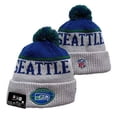 thumbnail image 3 of Seattle Seahawks Sport Fans Cuffed Stylish Toque Cap Knitted Beanie Hat 2024 Woolen Winter Football Cap Sport, 3 of 23