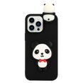 thumbnail image 1 of Pour iPhone 15 Pro Max Étui de Protection Mini Figure Étui de Téléphone Mince Effet 3D Dos Nœud, 1 of 5