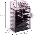 thumbnail image 4 of Sorbus Acrylic Cosmetic and Jewelry Storage Case Display, Purple, 4 of 7