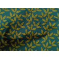 thumbnail image 4 of oneOone Tissu Popeline de Coton Imprimé Feuilles 1 Yard 42 Pouces de Large, 4 of 4