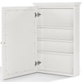 thumbnail image 4 of Modern Marketing Concepts CF7005-WH Lydia Armoire Murale Miroir, Blanc, 4 of 9