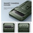 thumbnail image 3 of Dexnor pour Google Pixel 9 Pro TG Étui avec Cache Coulissant pour Caméra et Protecteur d'Écran Intégré et Béquille Robuste, Étui de Protection Intégrale Pare-Chocs Robuste pour Pixel 9 Pro TG 2024, Vert, 3 of 8
