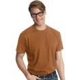 thumbnail image 1 of Hanes Nano-T Men`s T-shirt, Medium, Texas Orange, 1 of 1