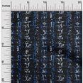 thumbnail image 2 of oneOone Georgette Viscose Blue Fabric Abstracts Fabric For Sewing Printed Craft Fabric By The Yard 42 Inch Wide, 2 of 4