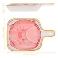 thumbnail image 2 of Bowl Plate Bowls Pasta Plates Salad Fruit Serving Dish Porcelain Ceramic Spaghetti Popcorn Appetizer Prep Candy, 2 of 6