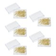 thumbnail image 1 of 50 Pcs Pinces à Papier en Alliage Pinces à Papier Dorées en Forme de Dollar Fournitures de Bureau, 1 of 9