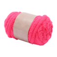 thumbnail image 3 of GUOOL Chunky Wool Yarn Hand Knitting Soft Giant Wool Yarn Threads Bulky Yarn for Throw rose red, 3 of 9