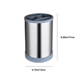 thumbnail image 3 of Chmadoxn Gadgets de Cuisine, Tube de Rangement Rotatif Multifonction en Acier Inoxydable Support de Rangement pour Ustensiles de Cuisine Baguettes Support de Rangement pour Ustensiles de Cuisine Seau de Rangement instruments de Rangement, 3 of 8