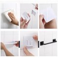 thumbnail image 4 of Self Adhesive Towel Rod Towel Bar Stick on Wall Bath Towel Holder Rail Rack Kitchen Bathroom, 4 of 9
