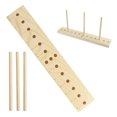 thumbnail image 1 of SHAGUOZHOU Bow Making Tool For Ribbon Maker Bow Ribbon Decorative Tool Adjustable With Board Sticks Bow Making Tool For Ribbon Wreath Bow Making Maker For Making Bows, 1 of 4