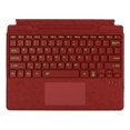 thumbnail image 1 of "Multicolor Backlit Bluetooth Keyboard for Surface Pro 8/9/10/11/X - Slim Wireless with Touchpad & Long Battery Life (Bobby Red)", 1 of 7