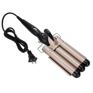 Outil de coiffure,3 Barrel Curling Iron Electric Hair Waver Hair Curling Fer Wand Artisanat Exceptionnel