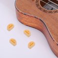 thumbnail image 3 of KAKOWELY 12 Pcs Plastic Guitar String Ties Bridge Beads 3 Holes Guitar String Bridgebeads Guitar String Fasteners For Acoustic Classical Guitar Nylon String Guitar Ukulele Beige, 3 of 5