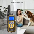 thumbnail image 4 of Heaflex Dog Training Electric Collar 2600ft Remote 4 Modes Light Beep Vibration Shock Waterproof 2 Dogs, 4 of 9
