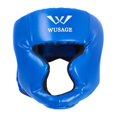 thumbnail image 4 of jinwen Boxing Headgear Protective Gear for Sparring Kickboxing Women Men Blue Large, 4 of 9