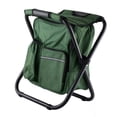 thumbnail image 2 of Large Lightweight Backpack Cooler Chair, High Capacity, Keep Stable Portable for Camping, Fishing, Hiking, 2 of 8