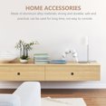 thumbnail image 3 of 10pcs Square Knob Cupboard Wardrobe Door Knobs Black Drawer Pull Handles, 3 of 8