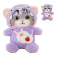 thumbnail image 2 of Soft Cat Plush Doll, Cat Plush Doll Colorful Lovely Portable  For Home, 2 of 8