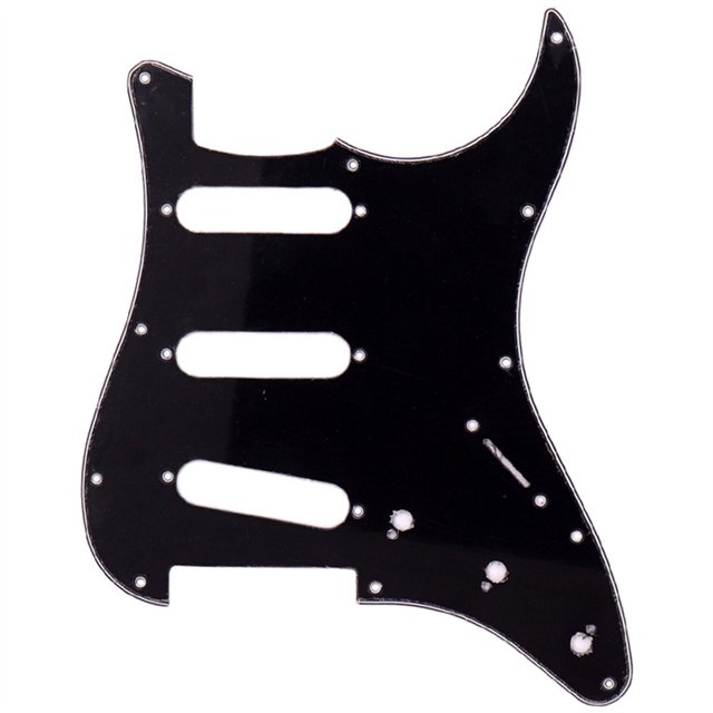 11 Holes Colorful Celluloid Guitar Pickguard Scratch Plate for Strat Guitars SSS