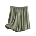 thumbnail image 1 of Plebaso Shorts de Pyjama Grande Taille pour Femmes Taille Élastique Shorts de Détente Confortables Shorts Amples Décontractés Shorts d'Extérieur, 1 of 6