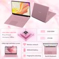 thumbnail image 2 of Auusda Portable d'Affaires 15,6 Pouces, 32 Go RAM 1 To SSD, Ordinateurs Windows 11 Pro, Processeur Intel N95, Pink, 2 of 9