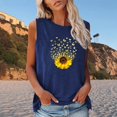 thumbnail image 4 of Birdeem Womens Sleeveless Top V-Neck Pullover Printing Vest, 4 of 4