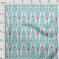 thumbnail image 2 of oneOone Tissu Polyester Lycra Imprimé Tourbillon & Paisley Ikat pour Couture Largeur 56 Pouces, 2 of 4
