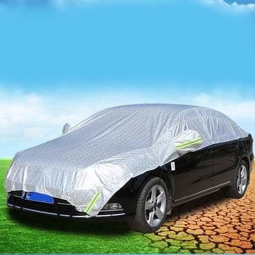 Demi-housse de Voiture Housse Supérieure de Voiture Housse de Pluie de Voiture Housse Anti-Poussière de Voiture Demi-Housse de Voiture Anti-Soleil Isolation Thermique Imperméable Protection contre la Pluie Résistant aux Intempéries Anti-Poussière Pratique