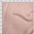 thumbnail image 3 of oneOone Cotton Cambric Fabric Dot & White Heart Printed Craft Fabric BTY 56 Inch Wide, 3 of 4