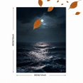 thumbnail image 3 of Qisvanset Seaside Wave Scenery Canvas Print 12x16 Inch Dining Room Decor, 3 of 8
