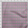 thumbnail image 3 of oneOone Tissu Polyester Lycra Imprimé Bloc Flèche & Arbre au Mètre 56 Pouces de Large, 3 of 4