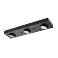 thumbnail image 1 of Globe Electric 3-Light Matte Black LED Integrated Track Lighting, Industrial Style, 1 of 8