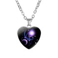 thumbnail image 1 of Fashion Crescent 12 Constellation Constellation Constellation Pendant Necklace, 1 of 9
