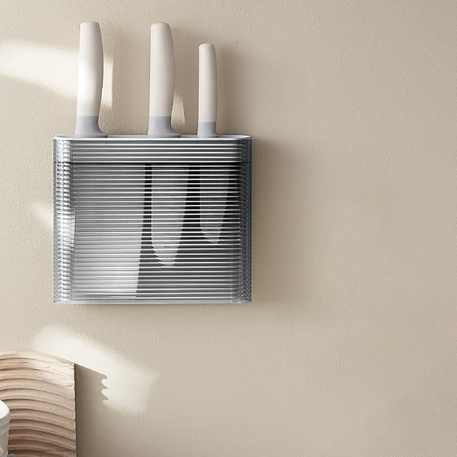 LSLJS Kitchen Knife Block Without Knives Kitchen Knives Holder Storage Organizer Wall Mounted Knife Holder Kitchen Tools, Kitchen Holder