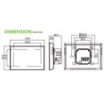 thumbnail image 4 of 3A 95~240V Water Heating Energy Saving Smart Thermostat with Touchscreen LCD Display Weekly Programmable Room Temperature Controller Home Improvement Product, 4 of 8